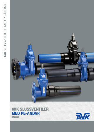 Läs mer om slussventiler med PE-ändar
