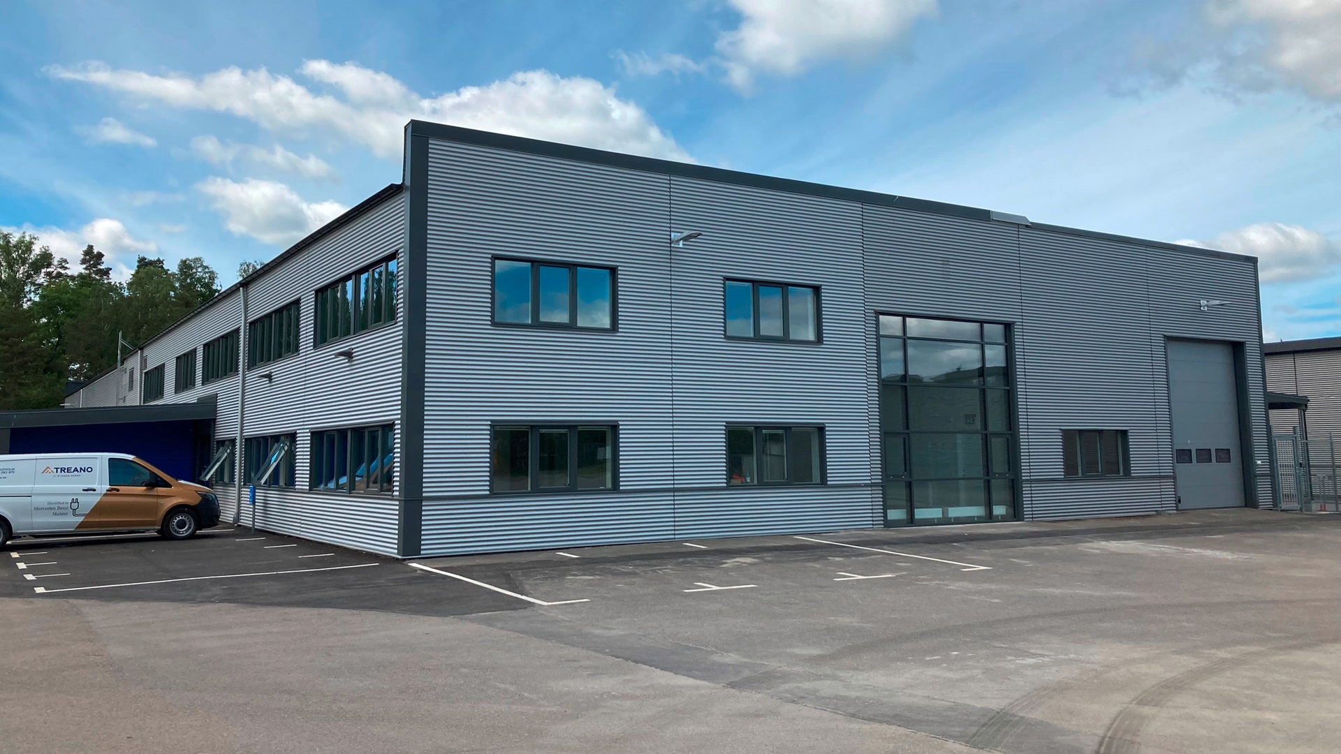 Bild på våra nya lokaler på Industrigatan