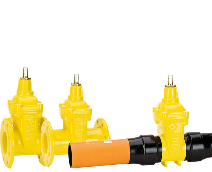 Slussventiler gas