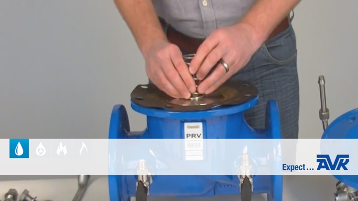 Control valve maintenance of the main valve video