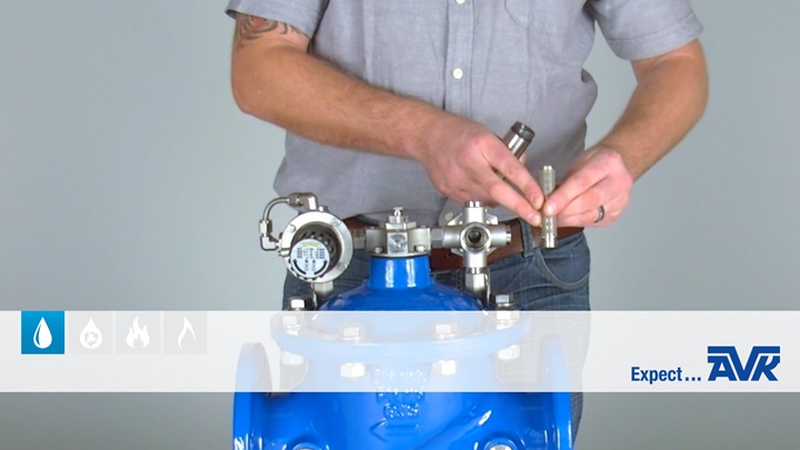 Control valve maintenance of the pilot system video