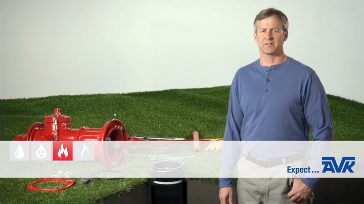 How to install a hydrant traffic repair kit