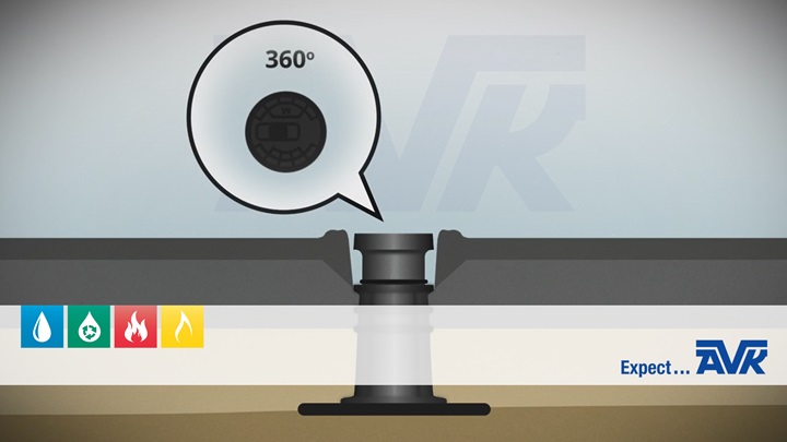 Surface boxes tarmac installation animation